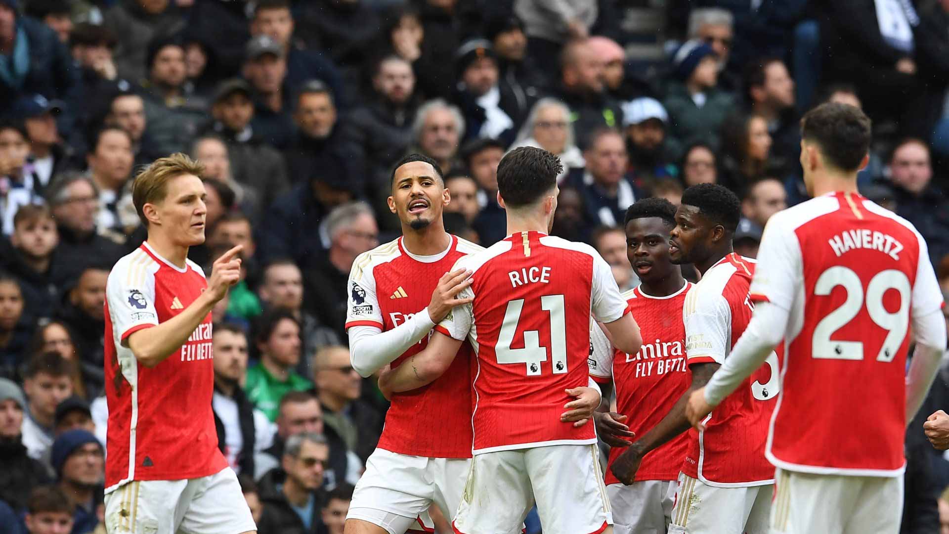Arsenal Tundukkan Aston Villa 2-1, Martinelli dan Saka Jadi Pahlawan